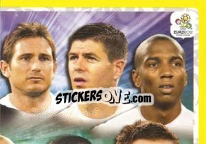 Sticker Team - England - UEFA Euro Poland-Ukraine 2012. Platinum edition n. 487 - Panini