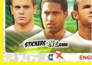 Sticker Team - England - UEFA Euro Poland-Ukraine 2012. Platinum edition n. 488 - Panini