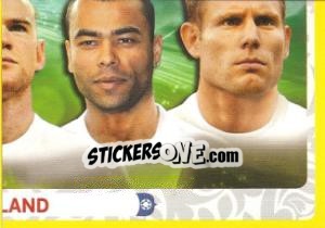 Sticker Team - England - UEFA Euro Poland-Ukraine 2012. Platinum edition - Panini