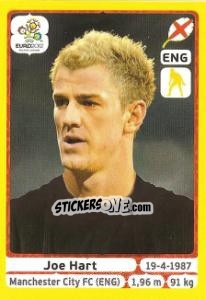 Sticker Joe Hart - UEFA Euro Poland-Ukraine 2012. Platinum edition n. 490 - Panini