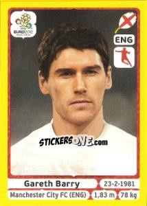 Sticker Gareth Barry - UEFA Euro Poland-Ukraine 2012. Platinum edition n. 498 - Panini