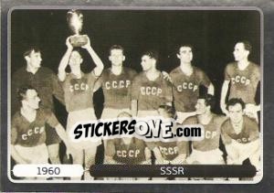 Sticker 1960 SSSR - UEFA Euro Poland-Ukraine 2012. Platinum edition n. 513 - Panini