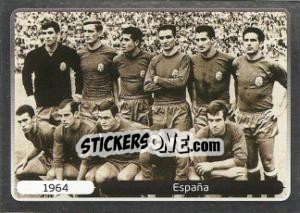 Sticker 1964 España - UEFA Euro Poland-Ukraine 2012. Platinum edition n. 515 - Panini