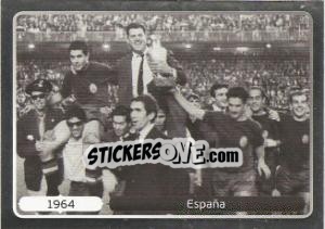 Sticker 1964 España - UEFA Euro Poland-Ukraine 2012. Platinum edition n. 516 - Panini
