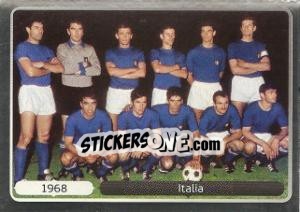 Sticker 1968 Italia - UEFA Euro Poland-Ukraine 2012. Platinum edition n. 517 - Panini