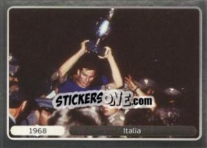 Sticker 1968 Italia - UEFA Euro Poland-Ukraine 2012. Platinum edition n. 518 - Panini