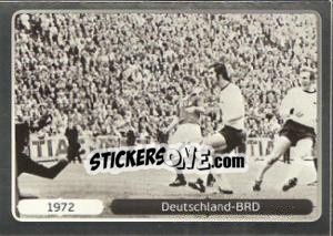 Sticker 1972 Deutschland-BRD - UEFA Euro Poland-Ukraine 2012. Platinum edition n. 520 - Panini