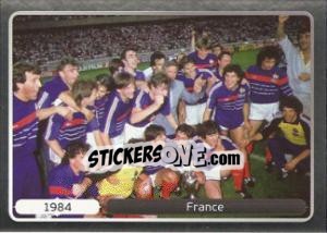 Cromo 1984 France - UEFA Euro Poland-Ukraine 2012. Platinum edition - Panini