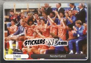 Sticker 1988 Nederland - UEFA Euro Poland-Ukraine 2012. Platinum edition n. 528 - Panini