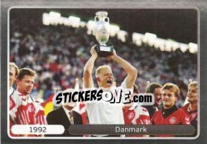 Sticker 1992 Danmark - UEFA Euro Poland-Ukraine 2012. Platinum edition n. 529 - Panini