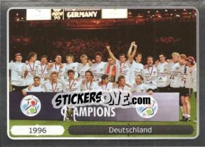Sticker 1996 Deutschland - UEFA Euro Poland-Ukraine 2012. Platinum edition n. 532 - Panini