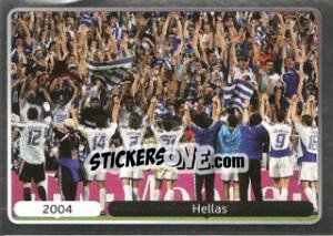 Sticker 2004 Hellas - UEFA Euro Poland-Ukraine 2012. Platinum edition n. 535 - Panini