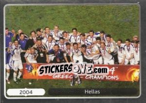Sticker 2004 Hellas - UEFA Euro Poland-Ukraine 2012. Platinum edition n. 536 - Panini