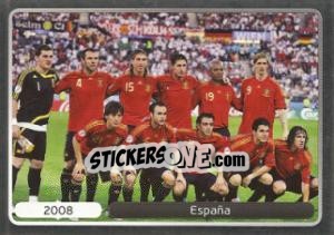 Sticker 2008 España - UEFA Euro Poland-Ukraine 2012. Platinum edition - Panini