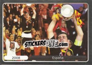 Sticker 2008 España - UEFA Euro Poland-Ukraine 2012. Platinum edition n. 538 - Panini