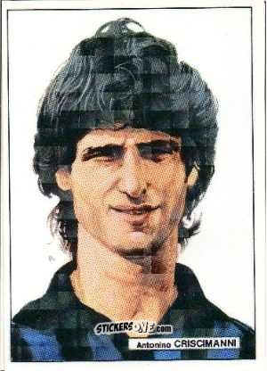 Sticker A. Criscimanni - Calcio Scudetti 1983-1984
 n. 55 - Edis