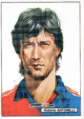 Sticker R. Antonelli - Calcio Scudetti 1983-1984
 n. 25 - Edis