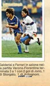 Sticker Verona-Fiorentina - Calciatori 1984-1985
 n. 287 - Edis