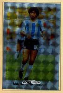 Cromo Diego Armando Maradona - Calciatori 1984-1985
 n. 297 - Edis