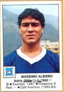 Sticker Albiero - Calciatori 1984-1985
 n. 64 - Edis