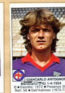 Cromo Antognoni - Calciatori 1984-1985
 n. 96 - Edis