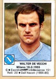 Figurina Bagni - Calciatori 1984-1985
 n. 160 - Edis