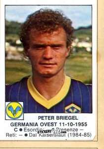 Figurina Briegel - Calciatori 1984-1985
 n. 230 - Edis