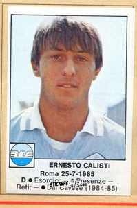 Cromo Calisti - Calciatori 1984-1985
 n. 141 - Edis