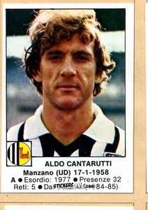 Sticker Cantarutti - Calciatori 1984-1985
 n. 25 - Edis