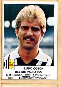 Sticker Coeck - Calciatori 1984-1985
 n. 24 - Edis