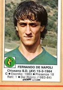 Sticker De Napoli - Calciatori 1984-1985
 n. 55 - Edis