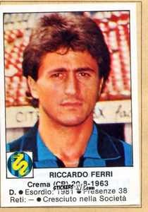 Sticker Ferri - Calciatori 1984-1985
 n. 105 - Edis