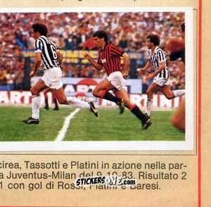 Cromo Juventus Vs Milan - Calciatori 1984-1985
 n. 274 - Edis