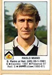 Cromo Miano - Calciatori 1984-1985
 n. 220 - Edis