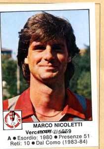 Sticker Nicoletti - Calciatori 1984-1985
 n. 81 - Edis