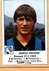 Sticker Pacione - Calciatori 1984-1985
 n. 41 - Edis