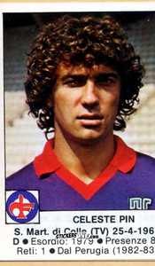 Cromo Celeste Pin - Calciatori 1984-1985
 n. 91 - Edis