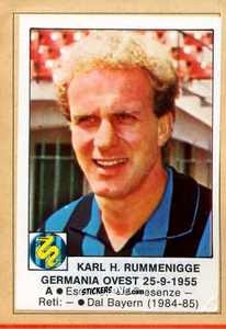 Sticker Karl-Heinz Rummenigge - Calciatori 1984-1985
 n. 111 - Edis