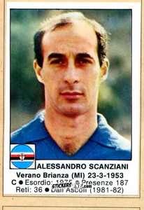 Sticker Scanziani - Calciatori 1984-1985
 n. 191 - Edis
