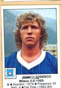 Figurina Todesco - Calciatori 1984-1985
 n. 65 - Edis