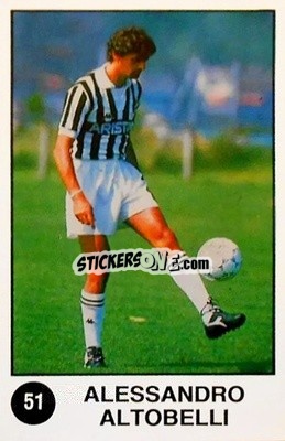 Sticker Alessandro Altobelli - Supersport Calciatori 1988-1989
 n. 51 - Panini