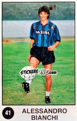 Sticker Alessandro Bianchi - Supersport Calciatori 1988-1989
 n. 41 - Panini
