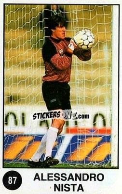Sticker Alessandro Nista - Supersport Calciatori 1988-1989
 n. 87 - Panini