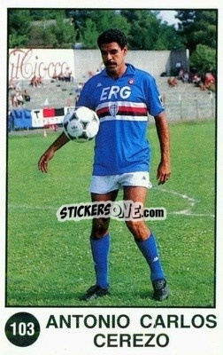 Sticker Cerezo - Supersport Calciatori 1988-1989
 n. 103 - Panini