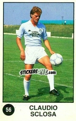 Sticker Claudio Sclosa - Supersport Calciatori 1988-1989
 - Panini