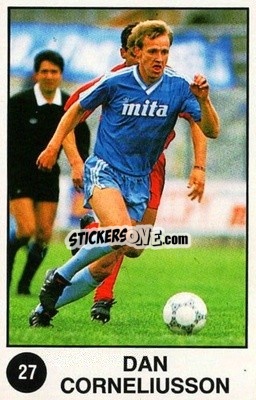 Sticker Dan Corneluisson - Supersport Calciatori 1988-1989
 n. 27 - Panini