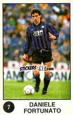 Sticker Diniele Fortunato - Supersport Calciatori 1988-1989
 n. 7 - Panini