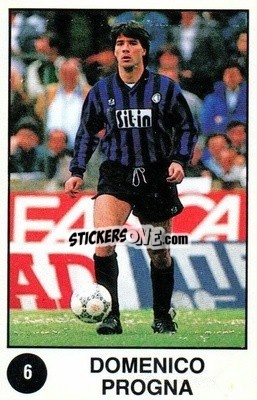 Sticker Domenico Progna - Supersport Calciatori 1988-1989
 n. 6 - Panini