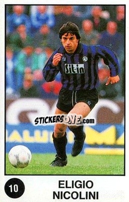 Sticker Eligio Nicolini - Supersport Calciatori 1988-1989
 - Panini