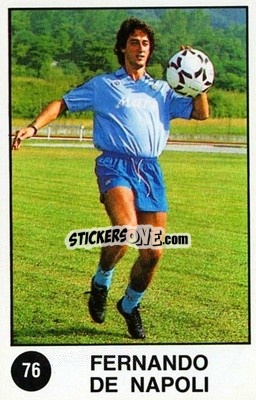 Sticker Fernando De Napoli - Supersport Calciatori 1988-1989
 - Panini
